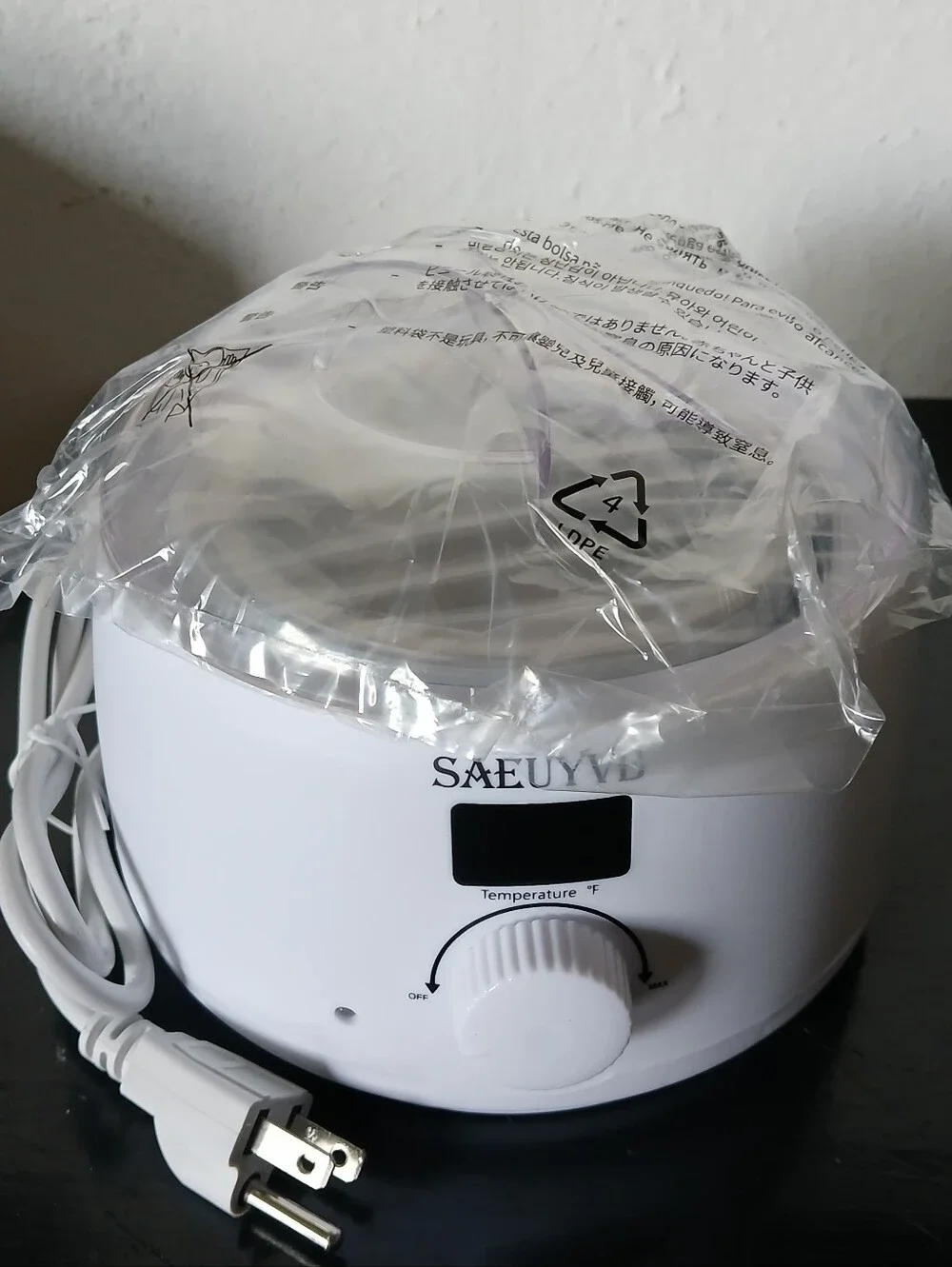 SAEUYVB Professional Digital Wax Warmer/Wax Containers/Wicks